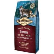 Carnilove Cat Adult Sensitive & Long Hair Salmon 