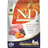 Farmina N&D Pumpkin Lamb & Blueberry Adult Mini Tørrfôr til hund 