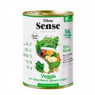 Dibaq Sense Dog Grainfree Veggie Green Beans, Spinach and Apple Våtfôr til hund 