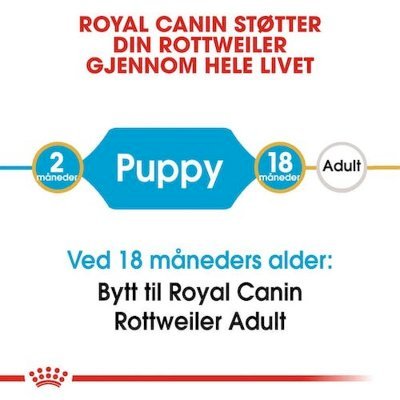 Royal Canin Rottweiler Puppy Tørrfôr til valp