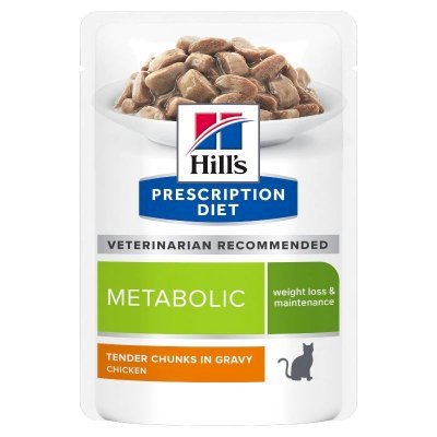 Hill's Prescription Diet Metabolic våtfôr til katt med kylling
