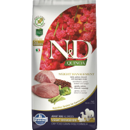 Farmina N&D Quinoa Weight Management Lamb Adult Tørrfôr til hund 