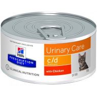 Hill's Prescription Diet Feline c/d Finhakket våtfôr til katt 