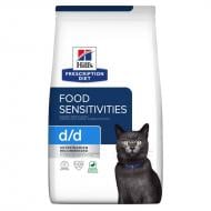 Hill's Prescription Diet D/D Food Sensitivities Tørrfôr til katt med and og erter 