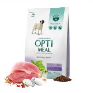 OPTIMEAL Dog Adult & Senior Small Breed Duck with Digestive & Dental Care 
