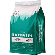 Monster Grain Free All Breed Tørrfôr til valp med Lam og And 