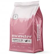 Monster Grain Free Puppy S/M Tørrfôr til valp med Lam og And 