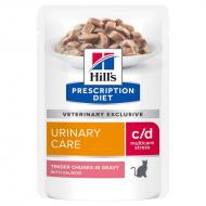 Hill's Prescription Diet C/D Multicare Stress Urinary Care Våtfôr til katt med laks 