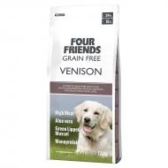 Four Friends Dog Grain Free Venison Tørrfôr til Hund med Viltsmak 