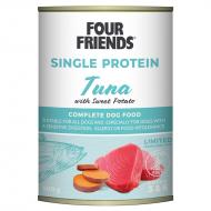 Four Friends Single Protein Tuna & Sweet Potato Våtfôr til Hund 