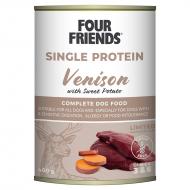 Four Friends Single Protein Venison Våtfôr til Hund 