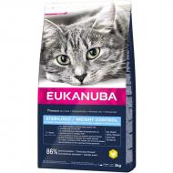 Eukanuba Sterilisert + Vektkontroll Tørrfôr til Voksen Katt 