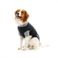 Buster Body Suit EasyGo til hund grå/sort 