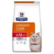 Hill's Prescription Diet C/D Multicare Stress Urinary Care Tørrfôr til katt med fisk 