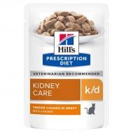 Hill's Prescription Diet k/d våtfôr til katt med kylling 