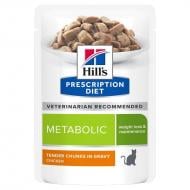 Hill's Prescription Diet Metabolic våtfôr til katt med kylling 