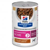 Hill's Prescription Diet Gastrointestinal Biome Stew våtfôr til hund med kylling og tilsatte gulrøtter 