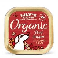Lily's Kitchen Organic Beef Supper Våtfôr til hund 