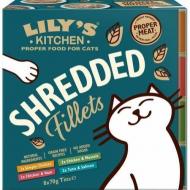 Lily's Kitchen Shredded Fillets Multipack Våtfôr til katt 