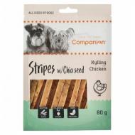 Companion Chicken stripes with Chia seed Godbiter til hund 
