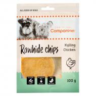 Companion Rawhide Chicken Chips Godbiter til hund 