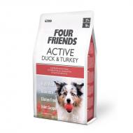 Four Friends Active Duck & Turkey Tørrfôr til Hund 
