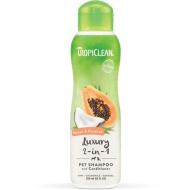 TropiClean Papaya and Coconut 2-in-1 Shampoo & Conditioner 