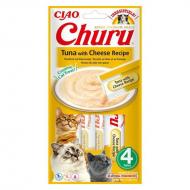 Churu Cat Creamy Tuna with Cheese Kattesnacks 