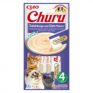 Churu Cat Creamy Tuna with Clam Kattesnacks 