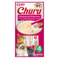 Churu Cat Creamy Tuna with Shrimp Kattesnacks 