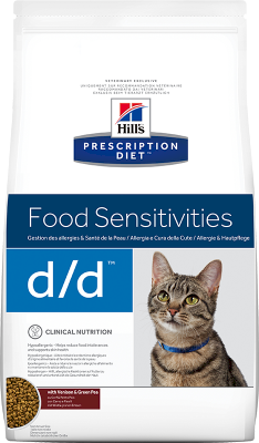 Hill's Prescription Diet Feline d/d Duck/Green Peas