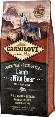 Carnilove Dog Lamb & Wild Boar for Adult