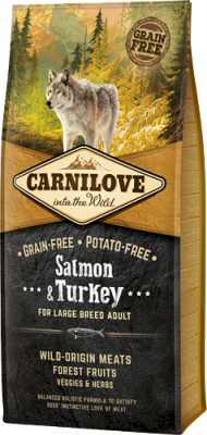 Carnilove Dog Salmon & Turkey for Large Breed Adult