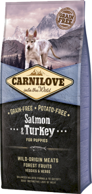 Carnilove Dog Salmon & Turkey for Puppies