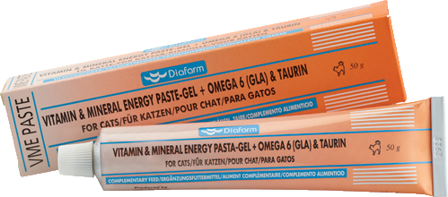 Diafarm Katt Vitamin og Mineral Energy Gel