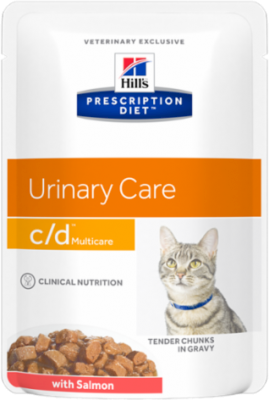 Hill's Prescription Diet Feline c/d Salmon våtfôr