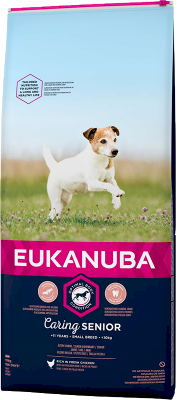 Eukanuba Dog Caring Senior Small Breed Chicken 11+ år