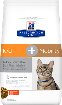 Hill's Prescription Diet Feline k/d + Mobility with Chicken