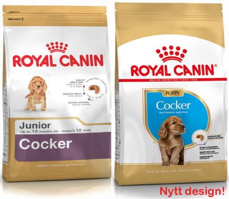 Royal Canin Cocker Puppy Tørrfôr til hund