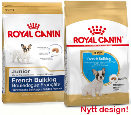 Royal Canin French Bulldog Junior Tørrfôr til valp