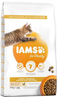 Iams Cat Adult Hairball Control Rich in Chicken