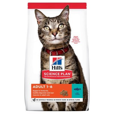 Hill's Science Plan Cat Adult Tuna Tørrfôr til katt