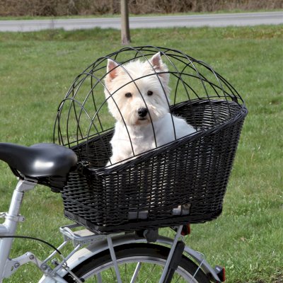 Trixie Flettet Sykkelkurv til Bagasjebrett for hund og katt