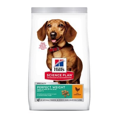 Hill's Science Plan Dog Adult Perfect Weight Small & Mini Chicken