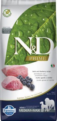 Farmina N&D Dog Grain-Free Lamb & Blueberry Adult Med/Max