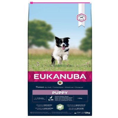 Eukanuba Puppy Small-Medium Breed Lam og Ris