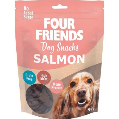 Four Friends Dog Snack Godbiter Laks