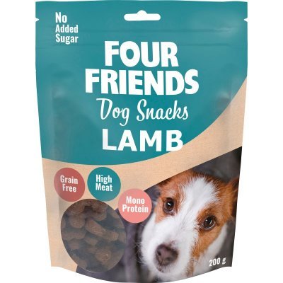 Four Friends Dog Snack Godbiter Lam