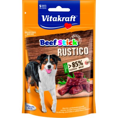 Vitakraft Beef Stick Rustico Salami Godbiter Hundesnacks