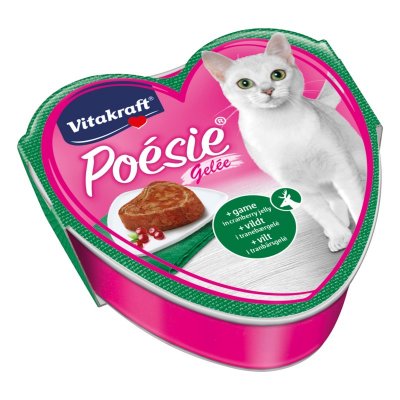 Vitakraft Poèsie Gèlè Vilt i tranebærgèlè Våtfôr til katt